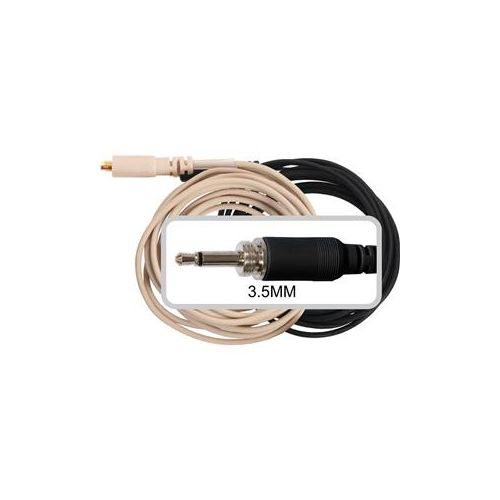  Adorama Galaxy Audio CBL3ECD HS3/ES3 Headset Cable with 2.5mm Locking, Beige CBL3ECDBG