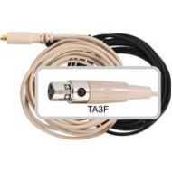 Adorama Galaxy Audio CBL3GAL HS3/ES3 Headset Cable with TA3F Connector, Beige CBL3GALBG