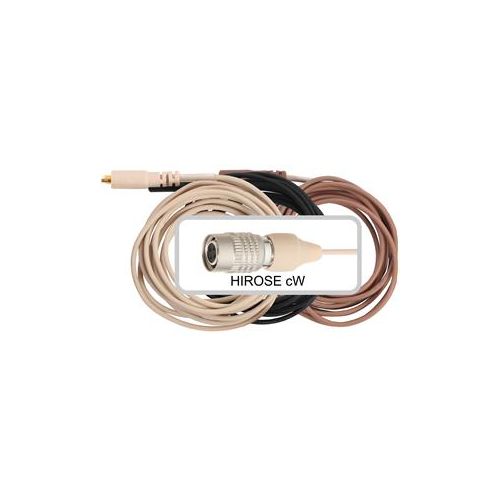  Adorama Galaxy Audio ESS/HSD/HSE/HSH Headset Cable with Hirose 4-Pin Wired, Beige CBLATBG