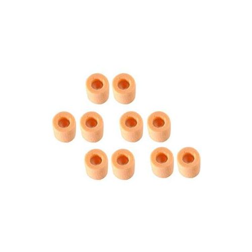  Adorama Shure EAORF2-10 Foam Sleeves, Small, 5 Pairs, Orange EAORF2-10S