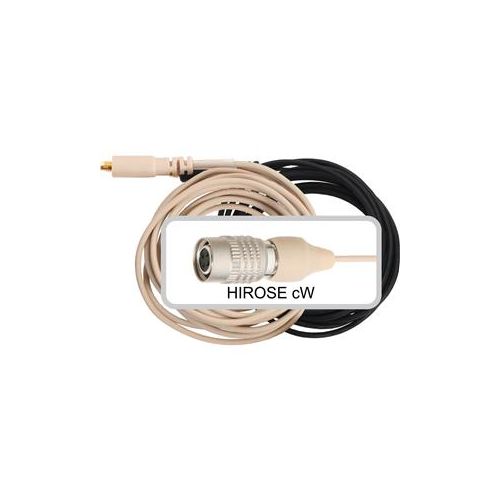  Adorama Galaxy Audio CBL3AT HS3/ES3 Headset Cable with HIROSE 4 Pin Connector, Beige CBL3ATBG