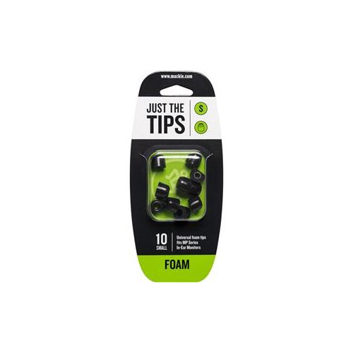  Adorama Mackie Foam Tips Kit for MP Series In-Ear Headphones, 10 Tips, Small MP SMALL FOAM TIPS KIT