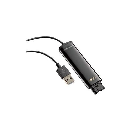  Adorama Plantronics DA70 Entry USB Audio Processor for QD Equipped Headsets 201851-01