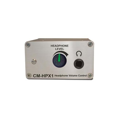  Adorama Sonifex CM-HPX1 Headphone Volume Control, Passive, XLR Input, 6.35mm Jack Output CM-HPX1