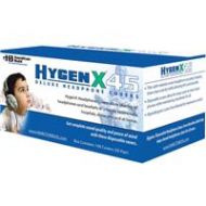 Adorama HamiltonBuhl HygenX 4.5 Disposable Ear Cushion Covers, 600 Pairs, Black HYGENXCP45BK