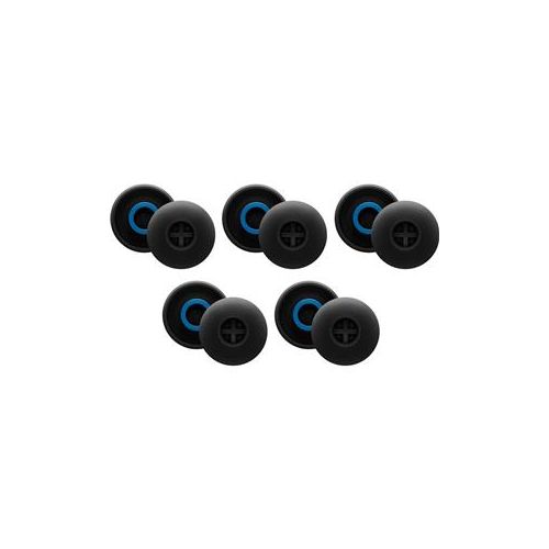  Sennheiser Silicone Ear Adapter, Large, Blue, 5-Pair 507496 - Adorama