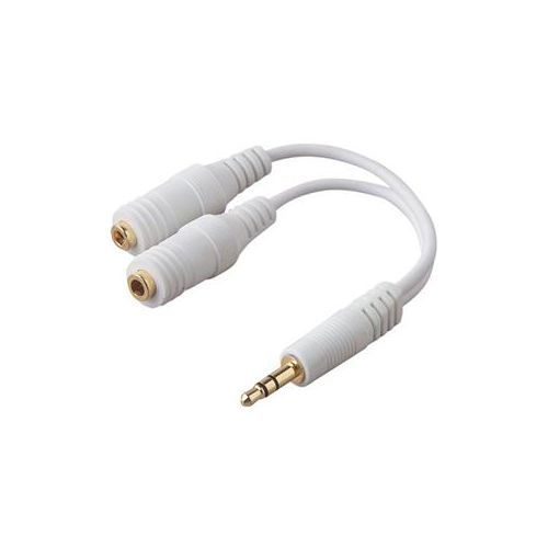  Belkin Speaker and Headphone Splitter, White F8V234WHT - Adorama