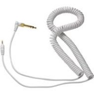 Adorama Reloop Coiled Wire for RHP-10/4500 Headphones, White AMS-WIRE-WHT-COIL