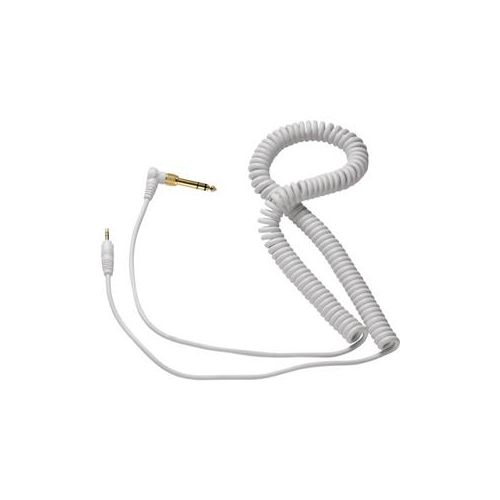  Adorama Reloop Coiled Wire for RHP-10/4500 Headphones, White AMS-WIRE-WHT-COIL