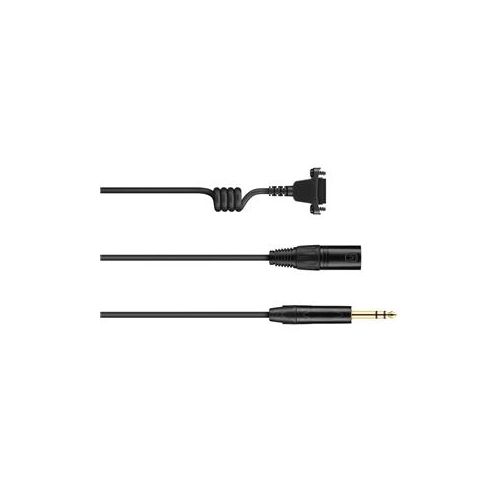 Adorama Sennheiser CABLE-II-X3K1-GOLD 2m Straight Audio Cable, XLR 3-Pin & 1/4 Plug 508546