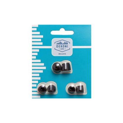  Adorama Dekoni Audio 3mm Memory Foam Tip for Gemini Earphone, Small, 3 Pack, Black ETZ-GEMINI-SM