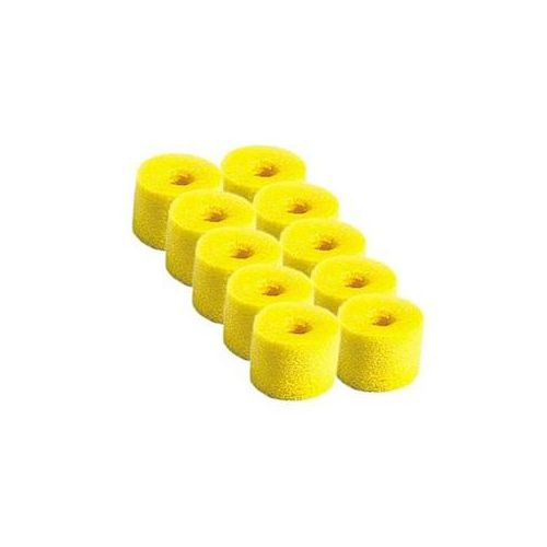  Adorama Shure EAYLF1-10 Universal Fit Yellow Foam Sleeves, 5 Pair EAYLF1-10