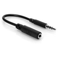 Adorama Hosa Technology 3.5mm TRRS to Slim 3.5mm TRRS Slim Headphone Adaptor MHE-158