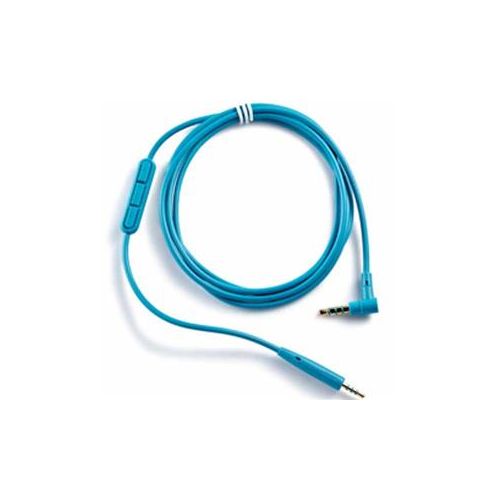  Adorama Bose Inline Mic and Remote Cable for QuietComfort 25, for Apple iOS, Blue 720875-0020