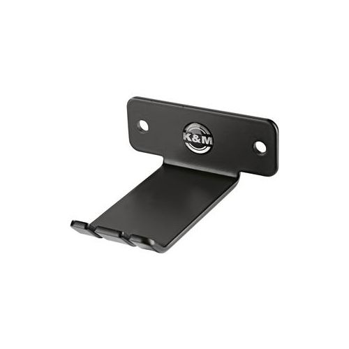  K&M 16311 Headphone Wall Holder, Black (Steel) 16311.000.55 - Adorama