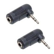 Adorama Hosa Technology Hosa 2x GPM-467 Analog Audio Adaptor, 3.5mm to 2.5mm TRS GMP467 2