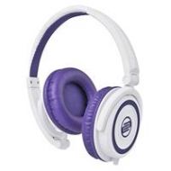 Adorama Reloop RHP-5 DJ Headphones with Smartphone Mic and Controls, Purple Milk AMS-RHP-5-PURPLE