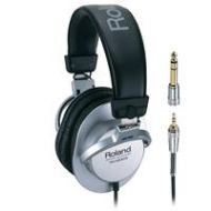 Roland Stereo Monitor Headphone, Silver RH-200S - Adorama