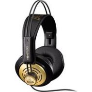 Adorama AKG Acoustics K121 Studio Semi-Open Supra-Aural Self-Adjusting Headphones 2144X00170