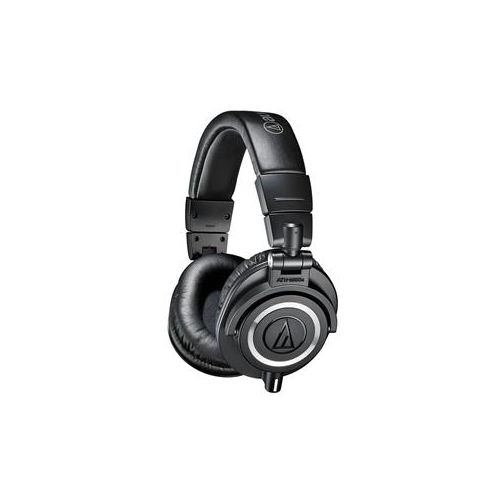  Adorama Audio-Technica ATH-M50x Professional Monitor Headphones - Black ATH-M50X