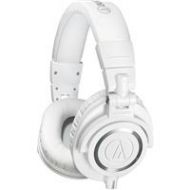 Adorama Audio-Technica ATH-M50x Professional Monitor Headphones, White ATH-M50XWH