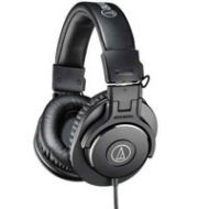 Adorama Audio-Technica ATH-M30x Professional Monitor Headphones, 96dB, 15-20kHz, Black ATH-M30X