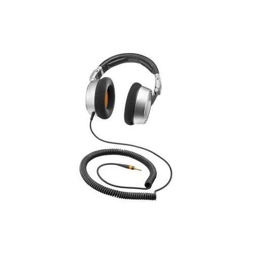  Adorama Neumann NDH 20 Closed-Back Studio Headphones, Silver with Black & Orange Trim NDH 20