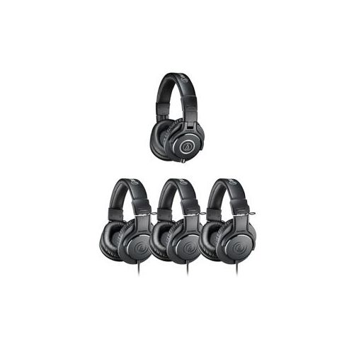  Adorama Audio-Technica ATH-PACK4 Monitor 4 Pack Headphones ATH-PACK4