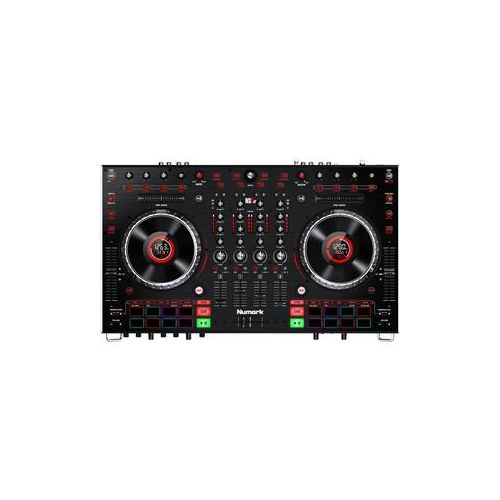  Adorama Numark NS6II 4-Channel Premium DJ Controller with Jog Wheel Displays NS6II