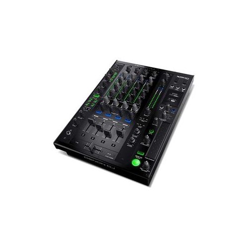  Adorama Denon DJ X1800 Prime Professional 4-Channel DJ Club Mixer with Smart Hub X1800PRIMEXUS