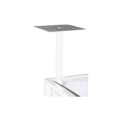  Adorama Novopro Add-On Podium Shelves for SDX DJ Booths, Pair, White NOVO-SDXPODIUMWHT