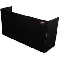 Adorama Odyssey Innovative Designs CF5932 59x32x18.5 Carpeted Fold-Out Stand, Black CF5932