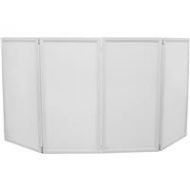 Adorama Odyssey Innovative Designs Scrim Werks 48x46 DJ Facade, White SWF4846WHT