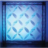 Adorama Odyssey Innovative Designs Scrim Werks 12x12 Diamond Decor Panel Package, White SWDS12WHT