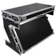 Adorama ProX XS-ZTABLE Z-Style DJ Table Portable Flight Case with Handles XS-ZTABLE