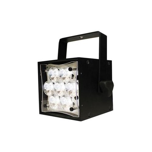  Adorama Rosco BRAQ Cube WNC LED Light, Black, With Power Cord 505901001020