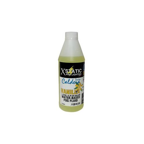  Adorama ProX FJ-Q-V Caldera Series Vanilla Water-Based Fog Juice, 1 Liter FJ-Q-V