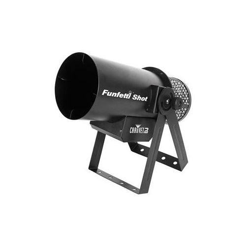  Adorama CHAUVET Funfetti Shot Confetti Launcher with Wireless Receiver & Transmitter FUNFETTISHOT