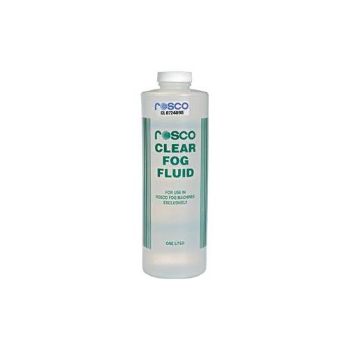  Rosco Clear Fog Fluid, 1 Liter 200086000034 - Adorama