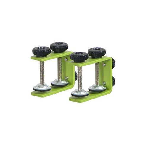  Adorama Odyssey Innovative Designs Designer DJ Series Clamp, Pair, Lime LSTANDCLAMPSLIM