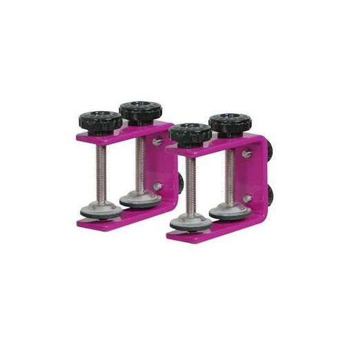  Adorama Odyssey Innovative Designs Designer DJ Series Clamp, Pair, Pink LSTANDCLAMPSPNK