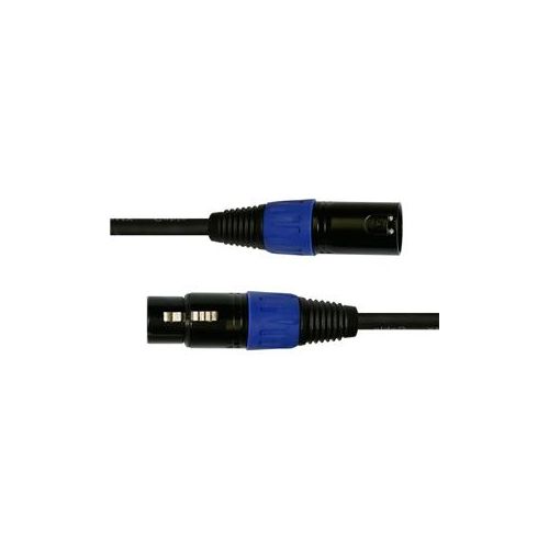  Adorama Blizzard Lighting 100 3-Pin XLR Male to XLR Female Cool DMX Cable DMX-100Q