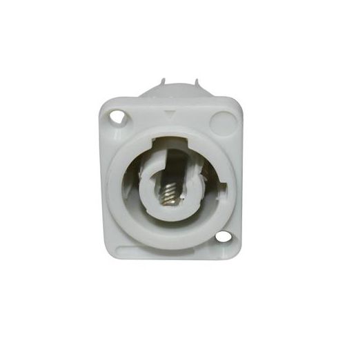  Adorama ProX XC-PWCP Panel Mount PowerCon Female Connector, Gray XC-PWCP-GRAY