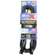 Adorama ProX XC-DMX10 10 3-Pin DMX XLR3-M to XLR3-F High Performance Cable XC-DMX10