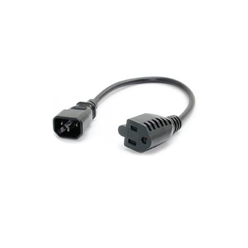  Adorama ProX XC-PEIEC 1 18 AWG Edison Female to IEC Male Power Adapter Cord XC-PEIEC