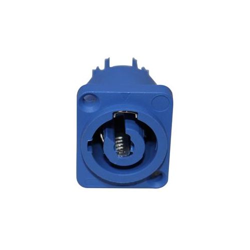  Adorama ProX XC-PWCP Panel Mount PowerCon Female Connector, Blue XC-PWCP-BLUE