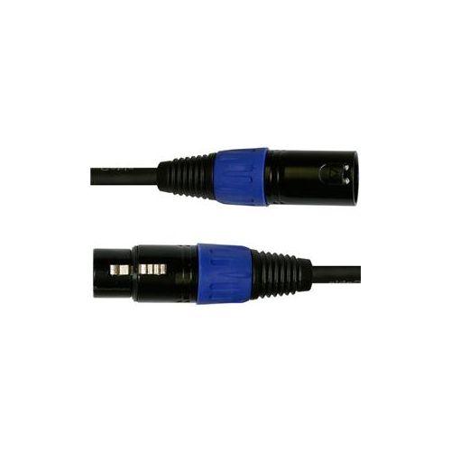  Adorama Blizzard Lighting 50 3-Pin XLR Male to XLR Female Cool DMX Cable DMX-50Q