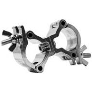 Adorama Odyssey Innovative Designs LACSD25S Small Swivel Dual Mini Clamp, Aluminum LACSD25S