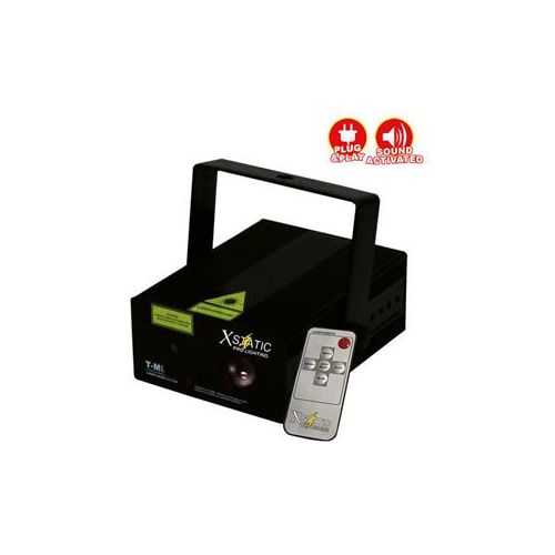  Adorama ProX T-ML200 T-ML200 Zeus 5mW Class 3A R&G Dual Color Animation Laser Light T-ML200