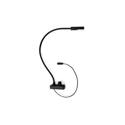  Adorama Littlite IS-LED 18 Attached Gooseneck White/Red LED Lampset, Euro Power Supply IS2ELED